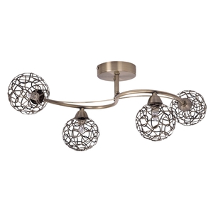 Ronda 4 Light with Mesh Ball Shade